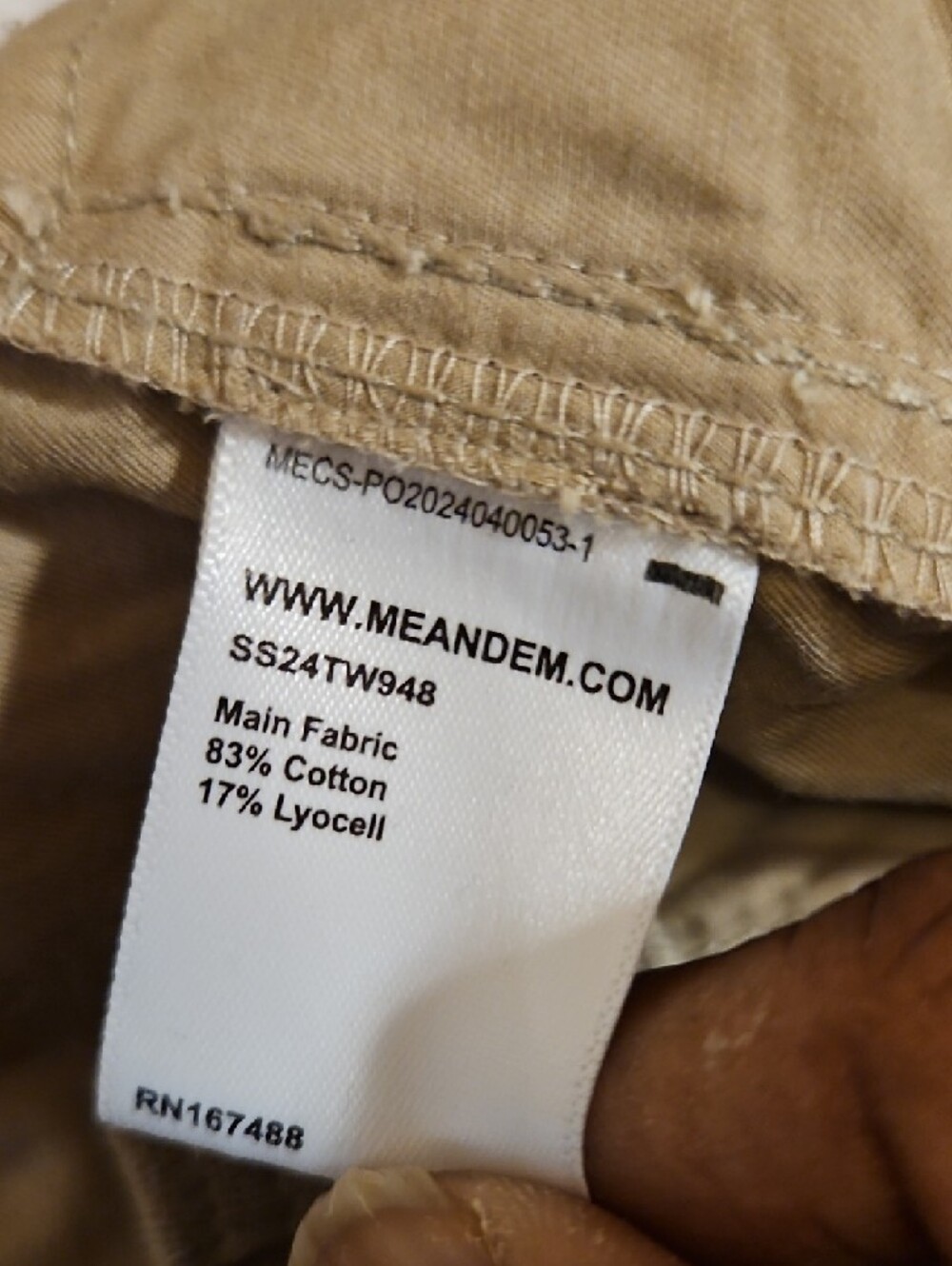 ME+EM Cotton Parachute Trousers - Picture 15 of 15